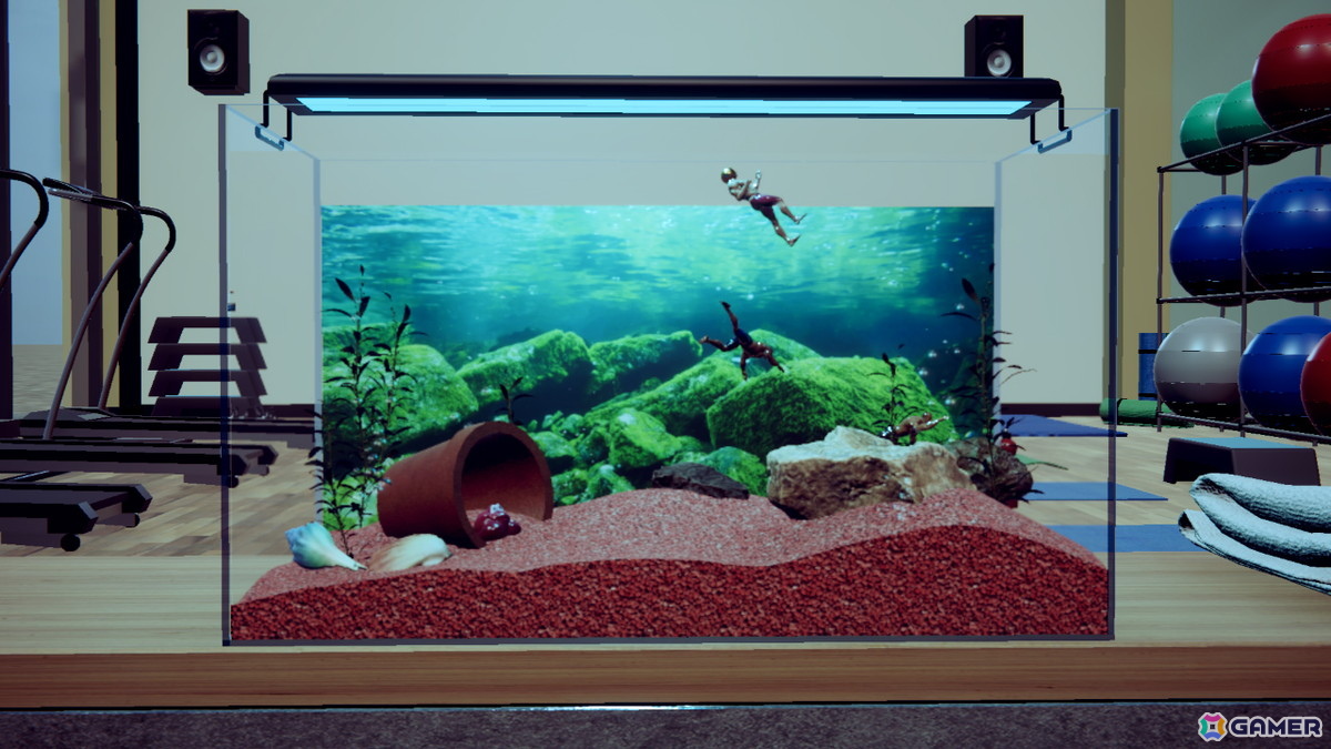 マッチョ飼育サンドボックスゲーム「マチョリウム -Muscle Aquarium Simulator-」のSwitch版が6月19日に発売！の画像4