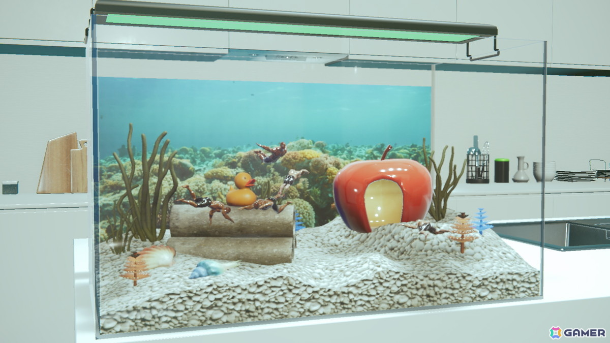 マッチョ飼育サンドボックスゲーム「マチョリウム -Muscle Aquarium Simulator-」のSwitch版が6月19日に発売！の画像5