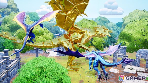 「最強王図鑑」10周年記念！「ドラゴン最強王図鑑クラッシュバトル」が「フォートナイト」内に登場の画像