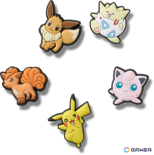 クロックスとポケモンのコラボアイテムがアイテムが発売！コラボデザインのフットウェア4種とポケモンやモンスターボールデザインのジビッツが登場の画像7
