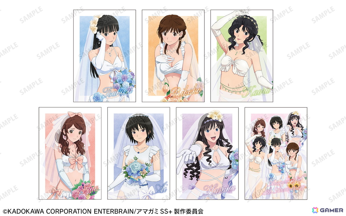 「『アマガミSS』15th Anniversary POP UP SHOP」が6月28日より開催!ウェディング水着をコンセプトとした描き下ろしイラストグッズが登場の画像