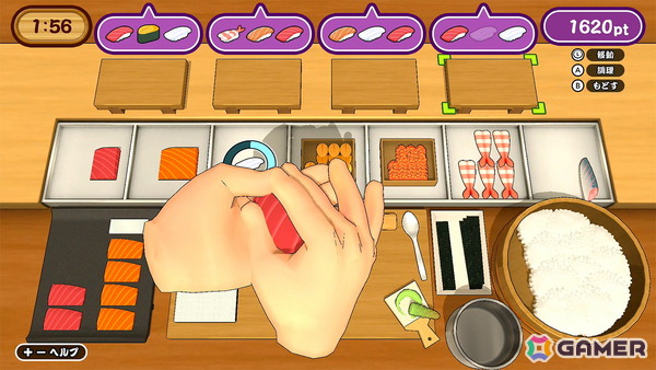 目指せ寿司職人！スピードと判断力が試される「にぎって！お寿司」がSwitch/Steamで配信開始の画像2