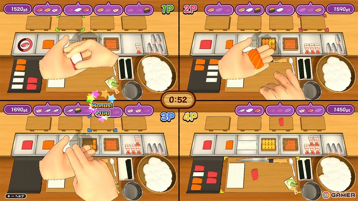 目指せ寿司職人！スピードと判断力が試される「にぎって！お寿司」がSwitch/Steamで配信開始の画像5