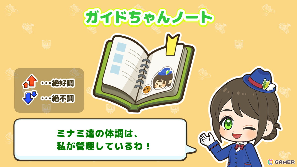 ワンタップで遊べる爽快女子バスケゲーム「3-Pointer Minami」がスマホ向けに配信！試合前にスイーツをもぐもぐしてパワーアップの画像7