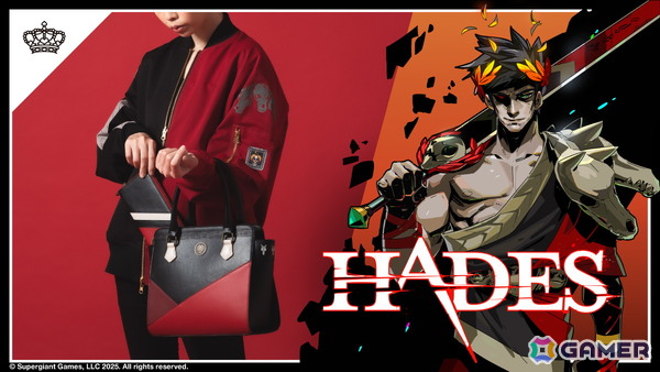 「Hades」ザグレウスがモチーフのショルダーバッグ、アウター、長財布がSuperGroupiesより登場！ハデス家やオリュンポスの神々のシンボルデザインもの画像1