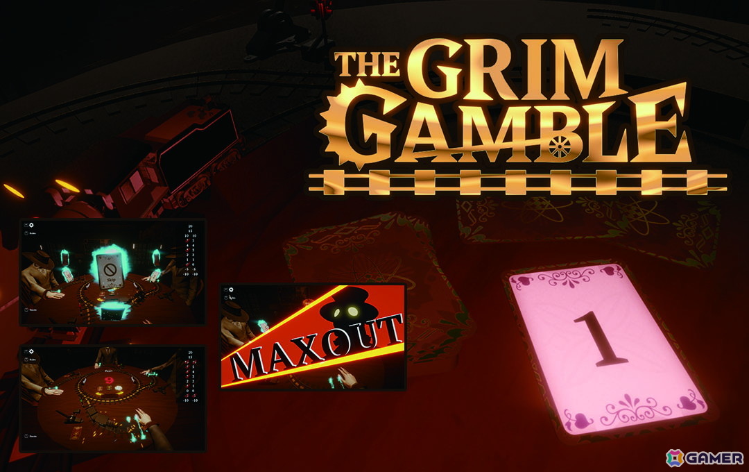 「The Grim Gamble / グリムギャンブル」がSteamにて早期アクセスをスタート!最大4人で命をかけたデスボードゲームに挑むの画像