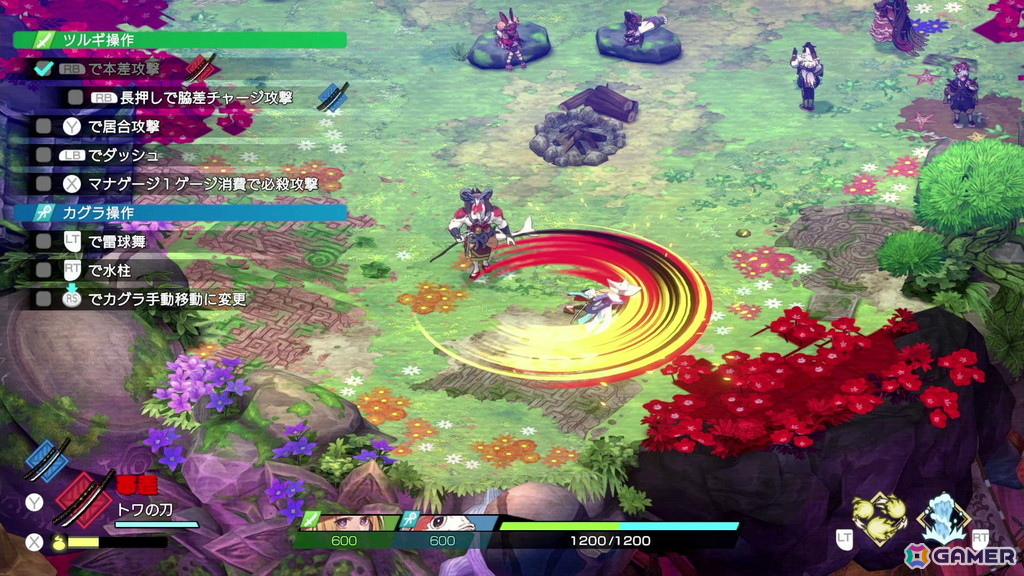 オリエンタル世界で“ツルギとカグラ”が舞う!ブラウニーズ開発のローグライトアクション「トワと神樹の祈り子たち」インプレッション&開発者インタビューの画像