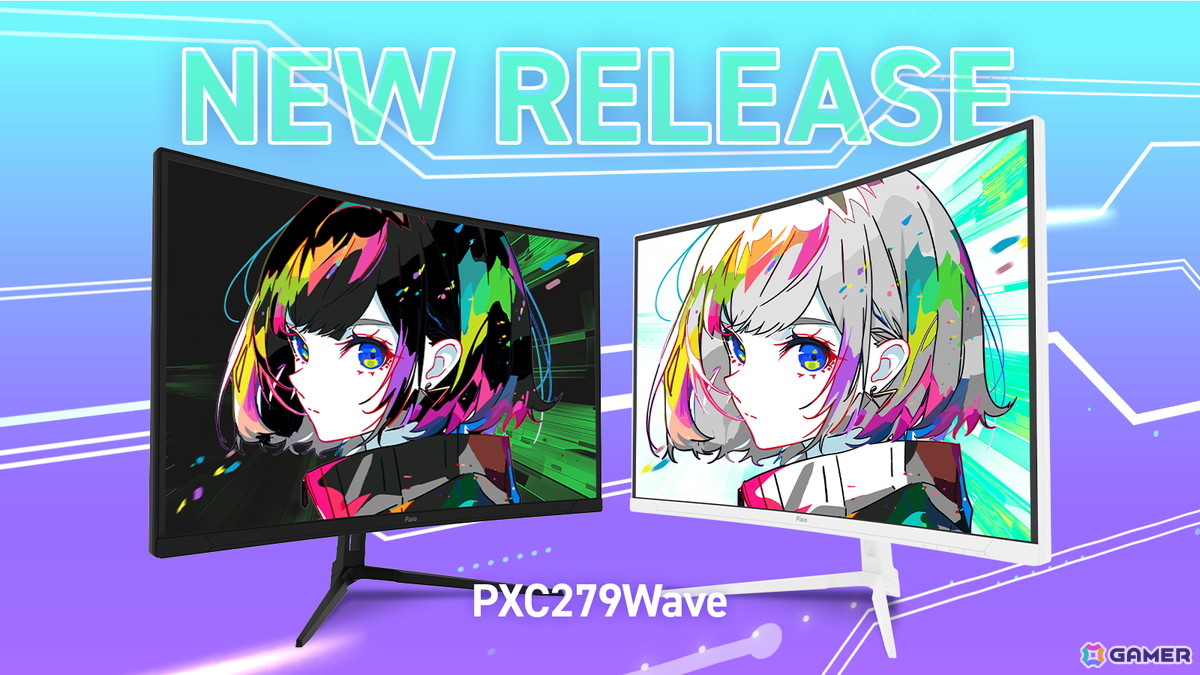 Pixio、300Hzに対応した27インチ湾曲FHDゲーミングモニター