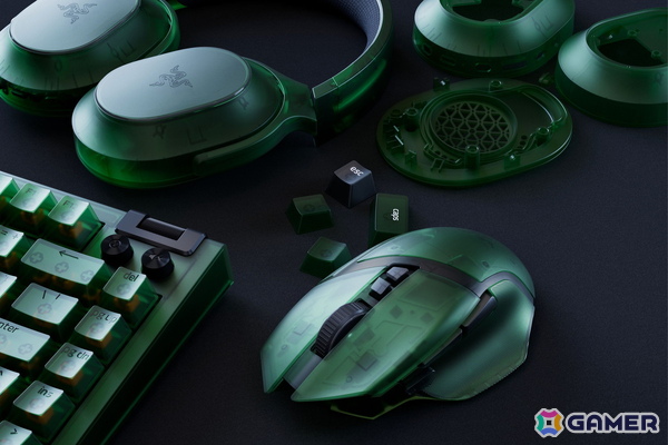 Razerより透明なデザインが目を引く「Razer Phantom Collection」が発売！マウス、キーボード、ヘッドセット、マウスパッドの4製品が登場の画像3