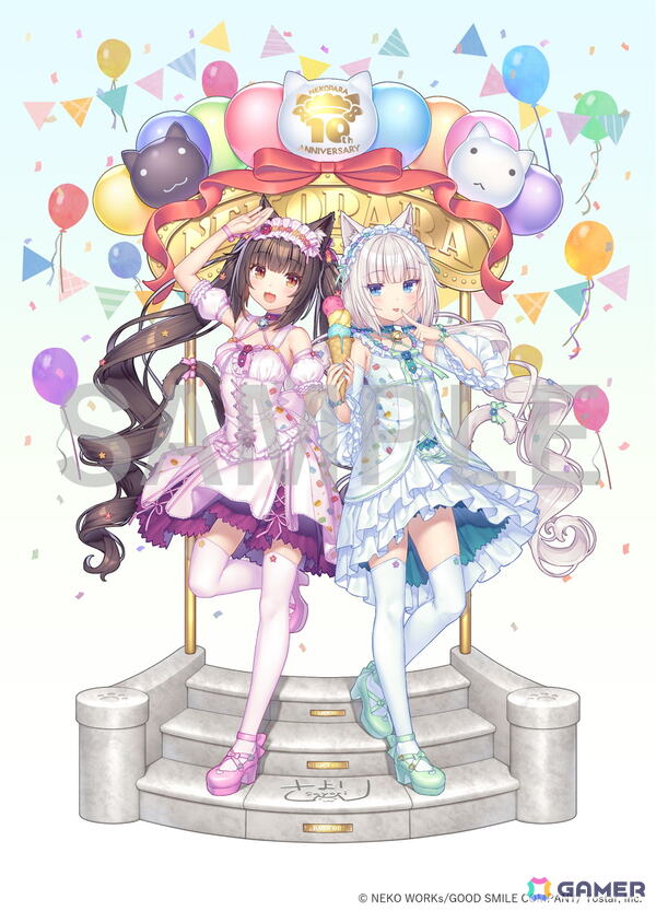 「ネコぱら セカイコネクト」の事前登録が開始！スマイルフェス2025では「ネコぱら」10周年記念フィギュアの原型を初公開の画像4