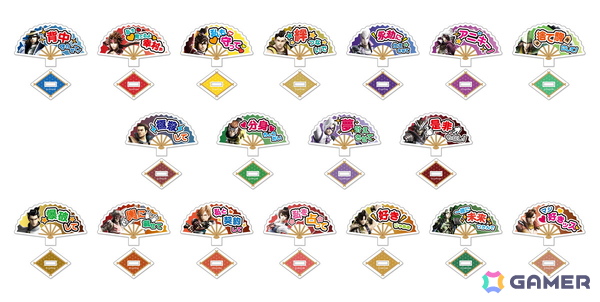 「戦国BASARA」シリーズのカプくじが登場！“推し活”をテーマにした武将たちのユニークなグッズをラインナップの画像7