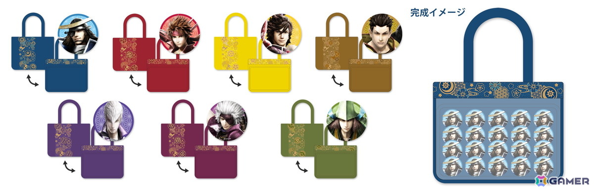 「戦国BASARA」シリーズのカプくじが登場！“推し活”をテーマにした武将たちのユニークなグッズをラインナップの画像