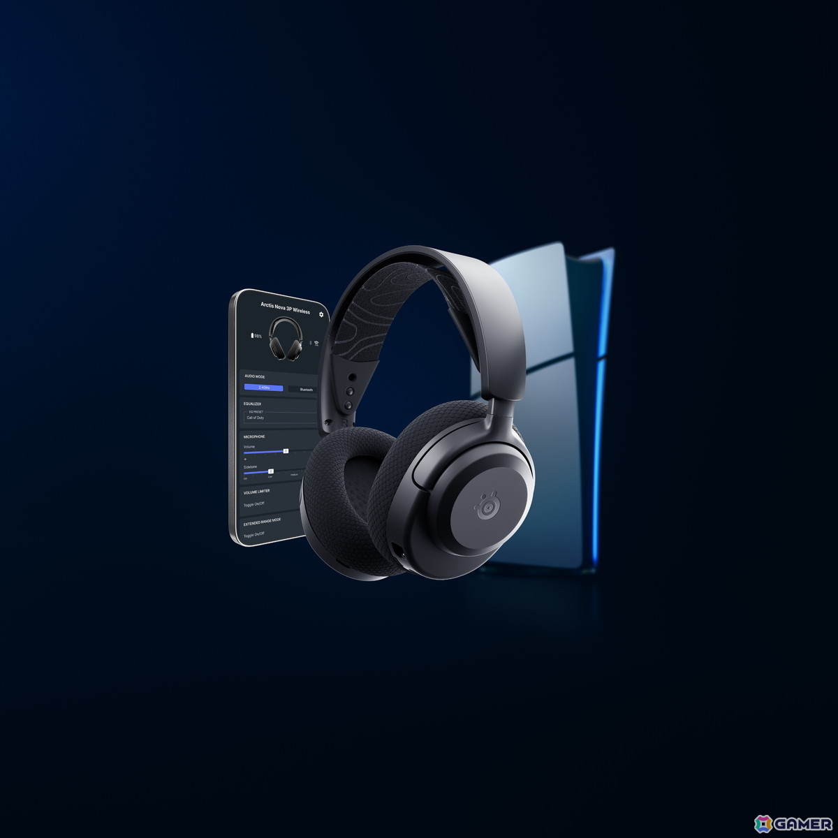SteelSeries、ワイヤレスヘッドセット「Arctis Nova 3P Wireless」を発売!4色のカラバリと260グラムの軽さが特徴の画像