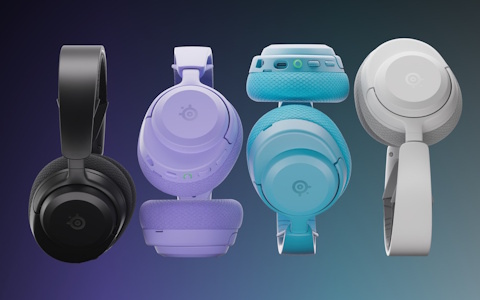 SteelSeries、ワイヤレスヘッドセット「Arctis Nova 3P Wireless」を発売！4色のカラバリと260グラムの軽さが特徴