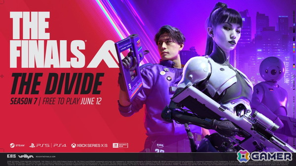 「THE FINALS」で「シーズン 7：THE DIVIDE」がスタート！無機質とサイバーパンクをテーマとしたアリーナやアウトフィットなどが登場の画像1