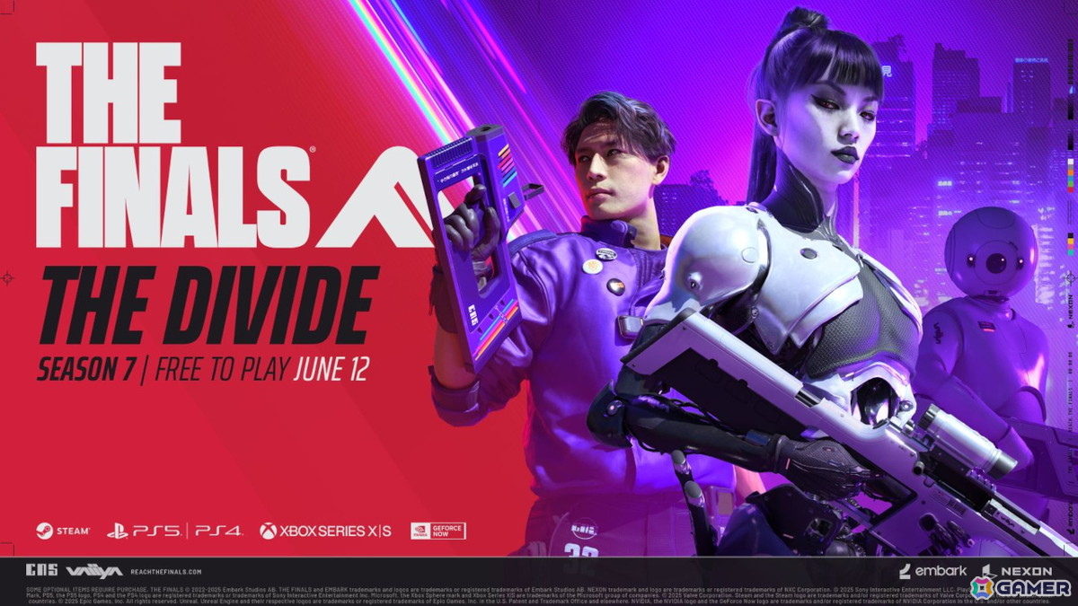 「THE FINALS」で「シーズン 7:THE DIVIDE」がスタート!無機質とサイバーパンクをテーマとしたアリーナやアウトフィットなどが登場の画像