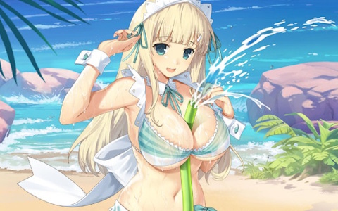 「クイーンズブレイドリミットブレイク」に日影、詠、紫が参戦！「シノビマスター 閃乱カグラ NEW LINK」とのコラボ第2弾が開始