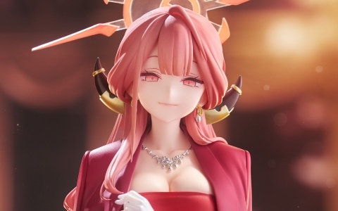「ブルアカ」アルがゴージャスなドレス姿で1/7スケールフィギュア化！ジャケットを外した姿や“名刺”を持たせたポーズも再現可能