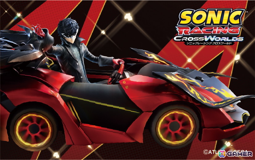 「ソニックレーシング クロスワールド」PS5/PS4/Switch版パッケージの店舗別特典が公開！初音ミクやジョーカーのマグネットステッカーなどの画像2