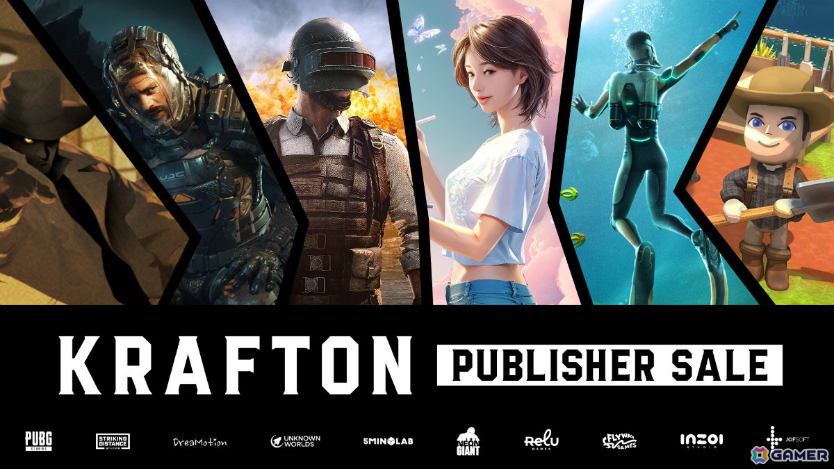 KRAFTONがSteamで初のパブリッシャーセールを開催!「inZOI」「Dinkum」「Subnautica サブノーティカ」など17作品が割引価格で登場の画像