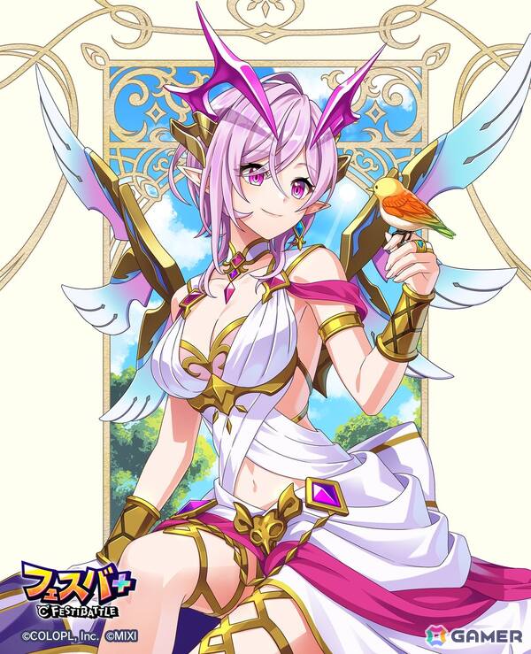 「フェスバ＋」でイベント「甘々 女神様と行く異世界クエスト」が開催！女神様風ウェアのオスクロル（CV：茅野愛衣）が登場の画像4