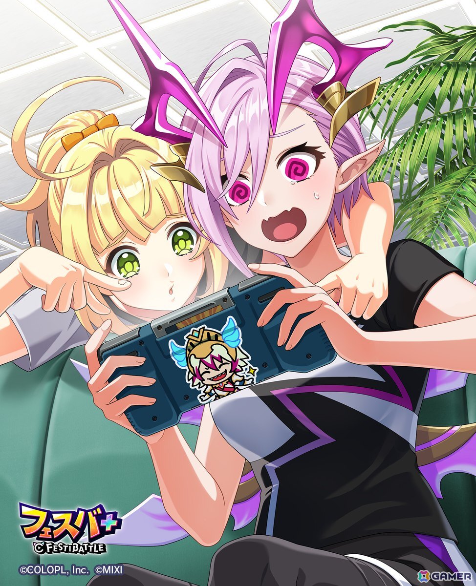 「フェスバ+」でイベント「甘々 女神様と行く異世界クエスト」が開催!女神様風ウェアのオスクロル(CV:茅野愛衣)が登場の画像