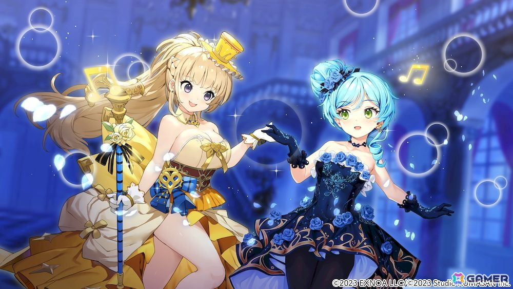 「ガールズクリエイション」でイベント「暗躍の舞闘会」が開催!ドレス姿のマネとモリゾがピックアップガチャに登場の画像
