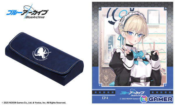 「ブルアカ」ネル、アカネ、トキをイメージしたコラボ眼鏡の予約受付が開始！ポップキュン（POPQN）先生描き下ろしクリアファイルが予約特典にの画像15