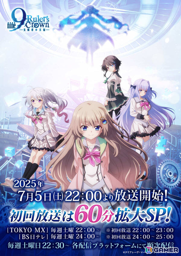 『9-nine- Ruler’s Crown』 コミック限定特典　アクリルパネル TVアニメ『9-nine- Ruler's Crown』のアクリルボードがプライズ
