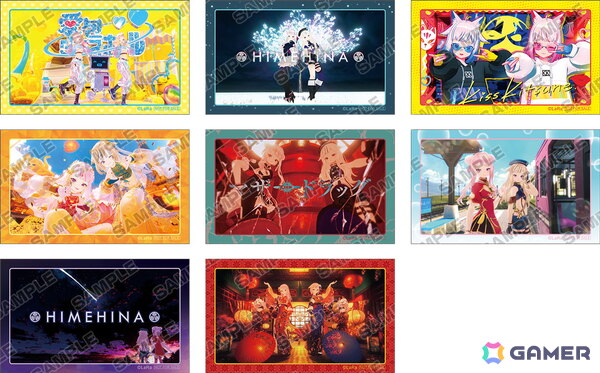 HIMEHINAが全国のアニメイト店舗で期間限定フェアを開催！7月1日よりオリジナルカード（全8種）を配布、新グッズもの画像2