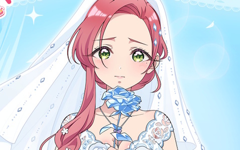 「君のことが大大大大大好きな100人の彼女 ビビーン!!とパズル」羽香里＆羽々里の花園親子がウェディングドレス姿で登場！