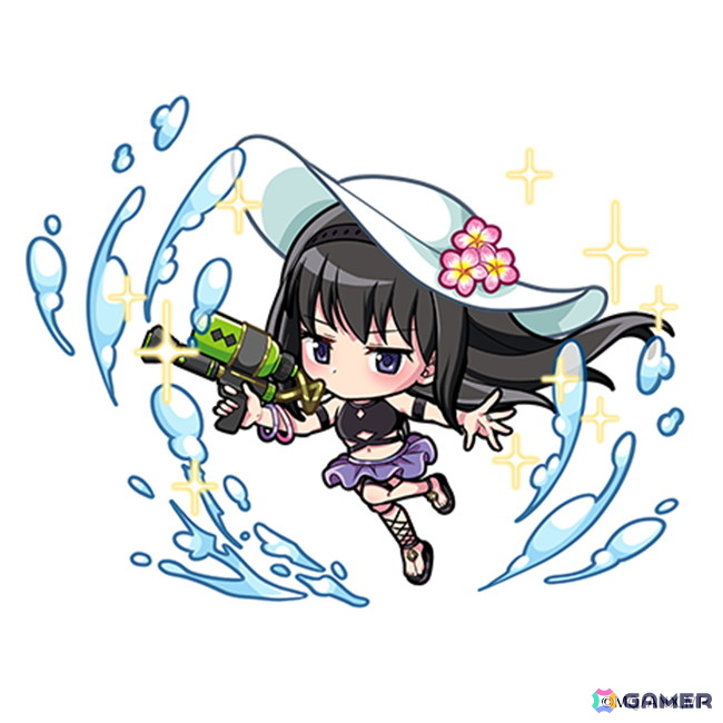 「ポコロンダンジョンズ」で「劇場版 魔法少女まどか☆マギカ」コラボ開催！水着姿の鹿目まどか、暁美ほむら、巴マミ、美樹さやか、佐倉杏子、百江なぎさが登場の画像