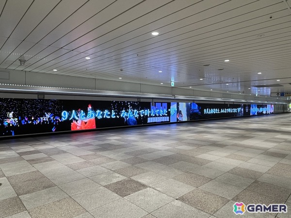 「ラブライブ！サンシャイン!!」Aqours 9人による最後のワンマンライブ“フィナーレライブ“ 開催に向けて新宿ウォール456で特別映像が放映！の画像1