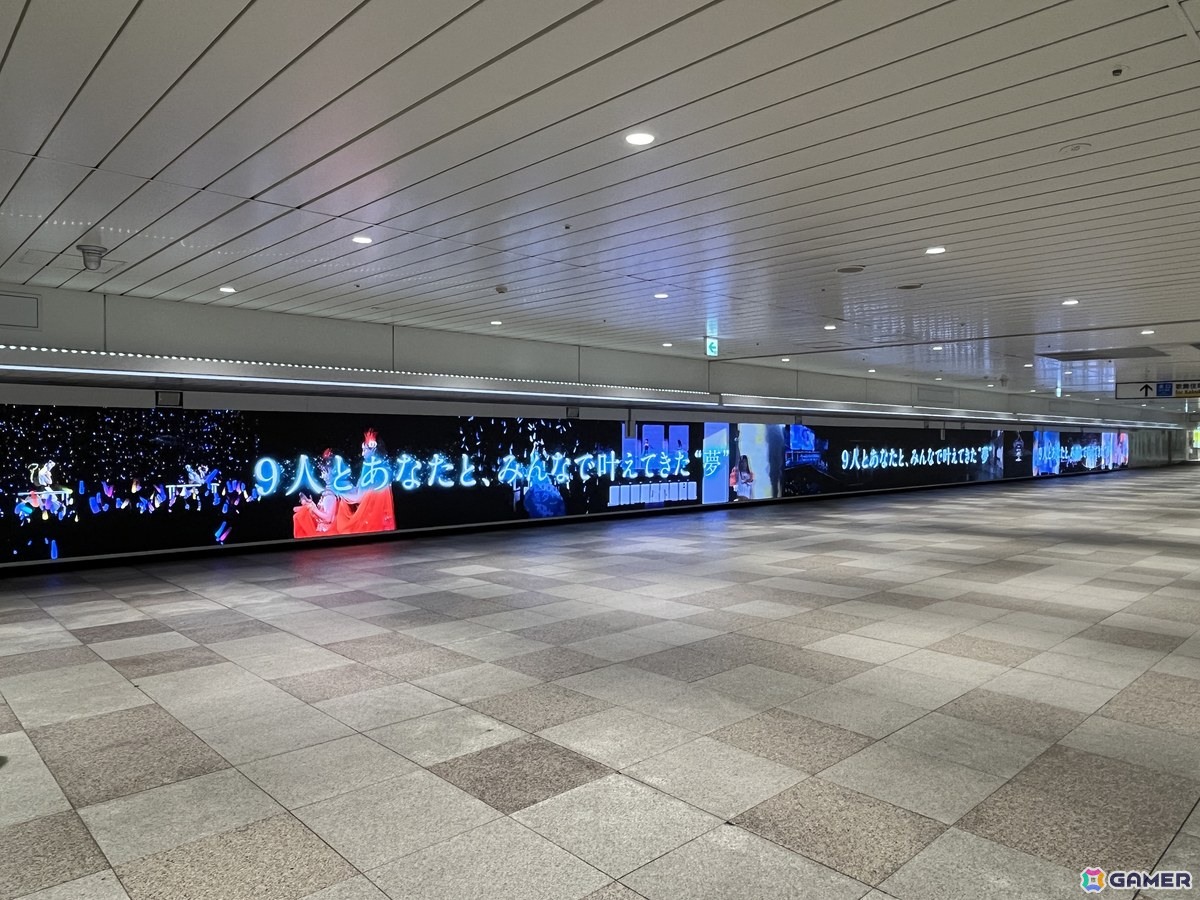 「ラブライブ!サンシャイン!!」Aqours 9人による最後のワンマンライブ“フィナーレライブ“ 開催に向けて新宿ウォール456で特別映像が放映!の画像