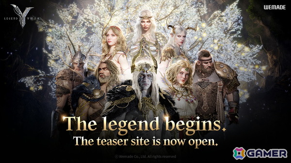 WEMADEの大型MMORPG「レジェンド・オブ・ユミル（Legend of YMIR）」のグローバルティザーサイトが公開の画像1