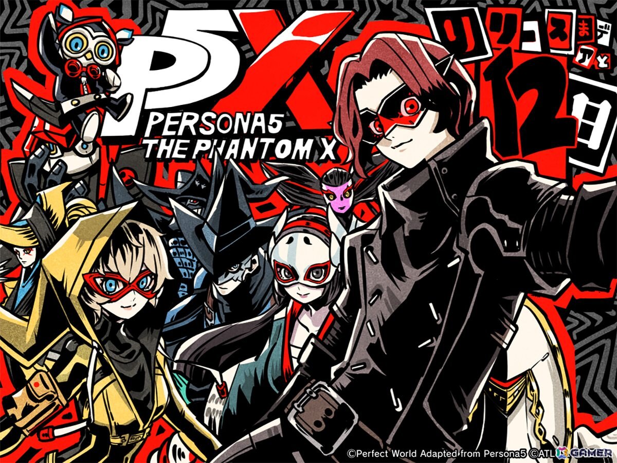ペルソナ5: The Phantom X」のリリース開始に向けてカウントダウン