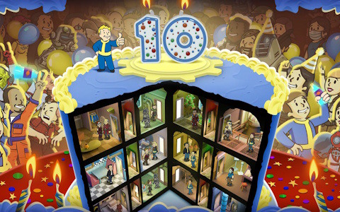 Vault管理シム「Fallout Shelter」が10周年！世界累計インストール数は2億3,000万件を突破