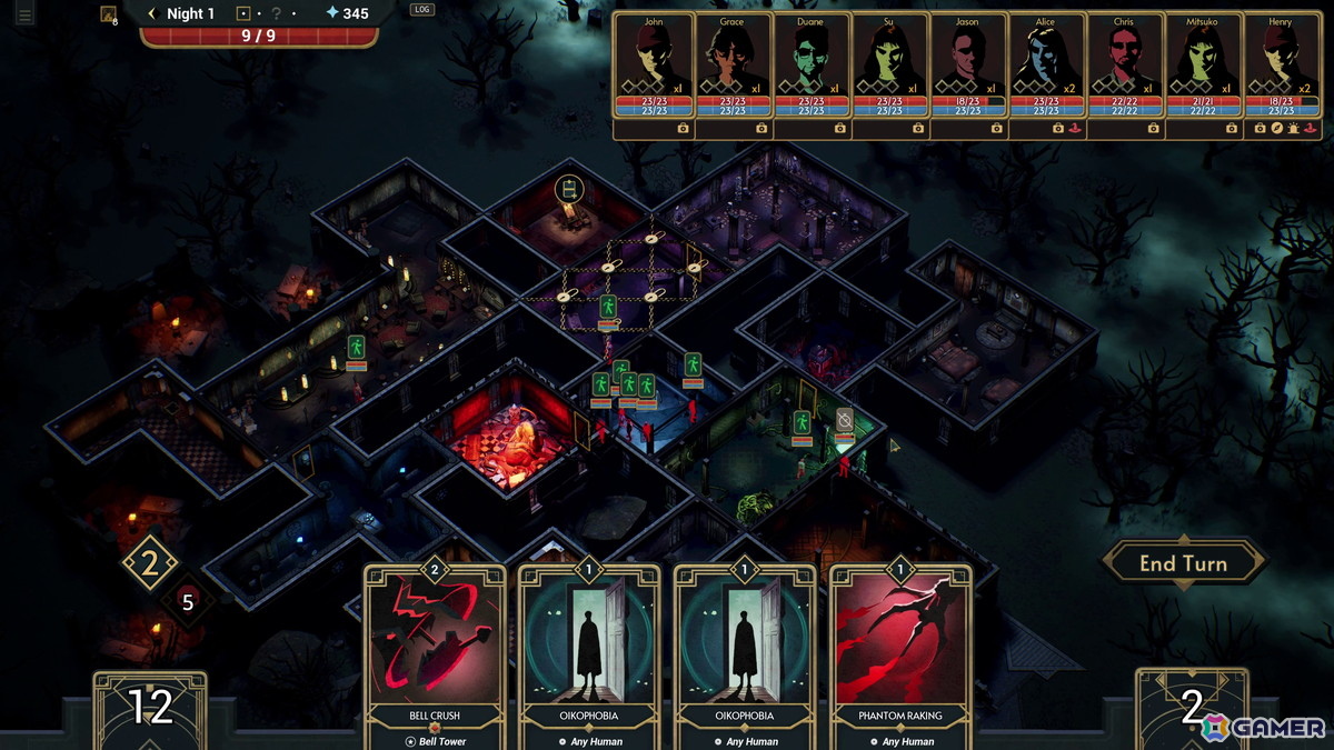 恐怖の館が舞台のデッキ構築ローグライクゲーム「Deck of Haunts」初の大型アプデ「悪夢と大鎌」が配信！13の悪夢に挑み死神を解放しようの画像