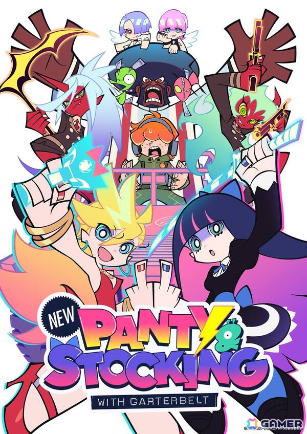 アニメ「New PANTY ＆ STOCKING with GARTERBELT」7月9日25時より放送・配信決定！キービジュアル＆メインPVも公開にの画像1