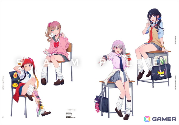 「グリッドマン ユニバース ヒロインイラストアーカイブ」が発売！ヒロインの最新イラストを200点以上掲載の画像2