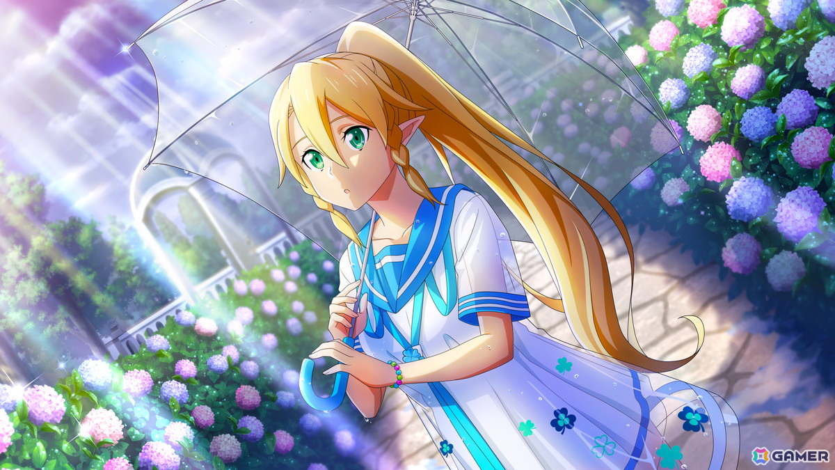 ソードアート・オンライン ヴァリアント・ショウダウン」梅雨モチーフ