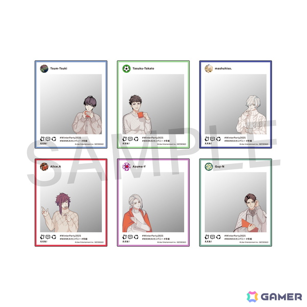 「A3!」冬組単独イベントビジュアルが公開！グッズ付きチケットのグッズデザインもお披露目の画像
