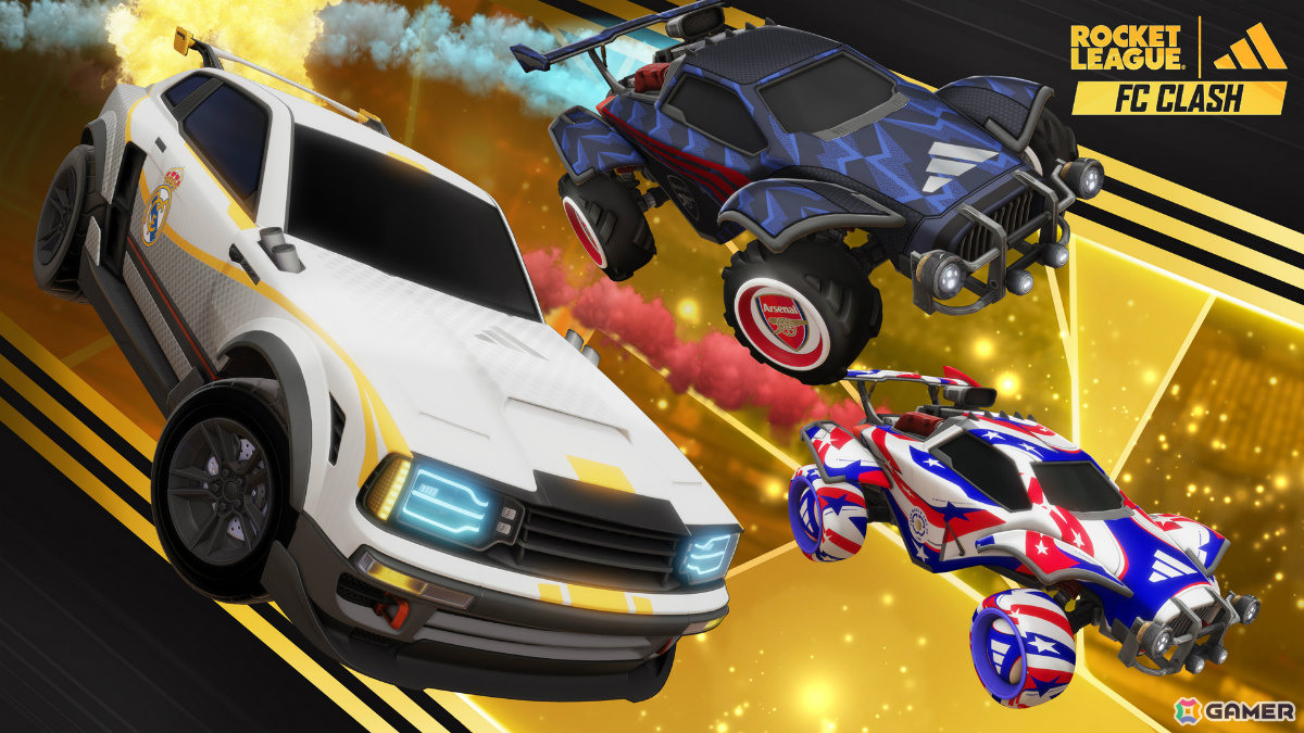 「ロケットリーグ」10周年となるシーズン19が6月19日より開始！イベント「adidas FC Clash」や総合力の試されるトーナメント、新車両などを3部構成でお届けの画像