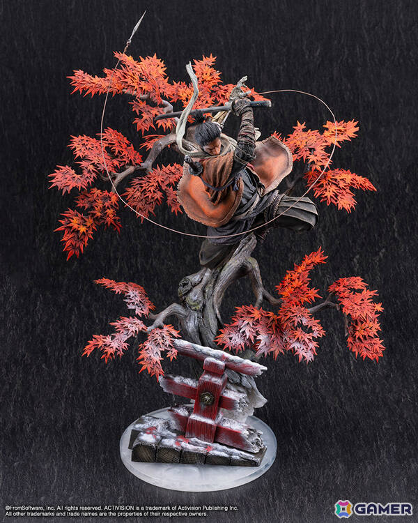 「SEKIRO: SHADOWS DIE TWICE」狼のスタチューがコトブキヤショップ限定で登場！破戒僧に飛び掛かる瞬間の気迫を1/7スケールで徹底再現の画像15
