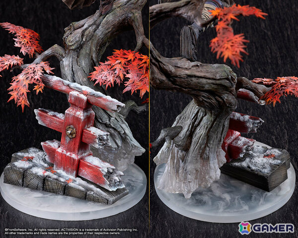 「SEKIRO: SHADOWS DIE TWICE」狼のスタチューがコトブキヤショップ限定で登場！破戒僧に飛び掛かる瞬間の気迫を1/7スケールで徹底再現の画像21