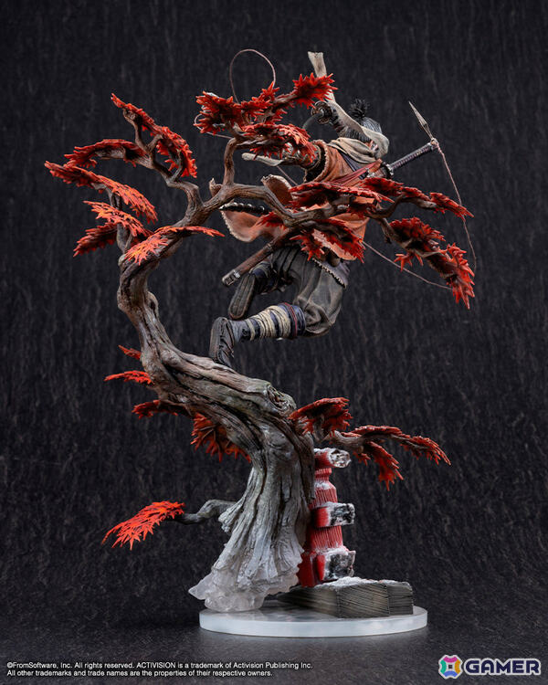 「SEKIRO: SHADOWS DIE TWICE」狼のスタチューがコトブキヤショップ限定で登場！破戒僧に飛び掛かる瞬間の気迫を1/7スケールで徹底再現の画像5