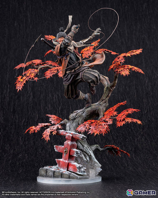 「SEKIRO: SHADOWS DIE TWICE」狼のスタチューがコトブキヤショップ限定で登場！破戒僧に飛び掛かる瞬間の気迫を1/7スケールで徹底再現の画像7