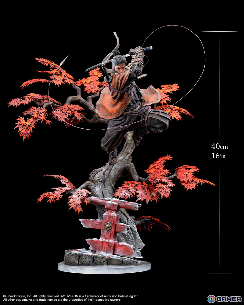 SEKIRO: SHADOWS DIE TWICE」狼のスタチューがコトブキヤ