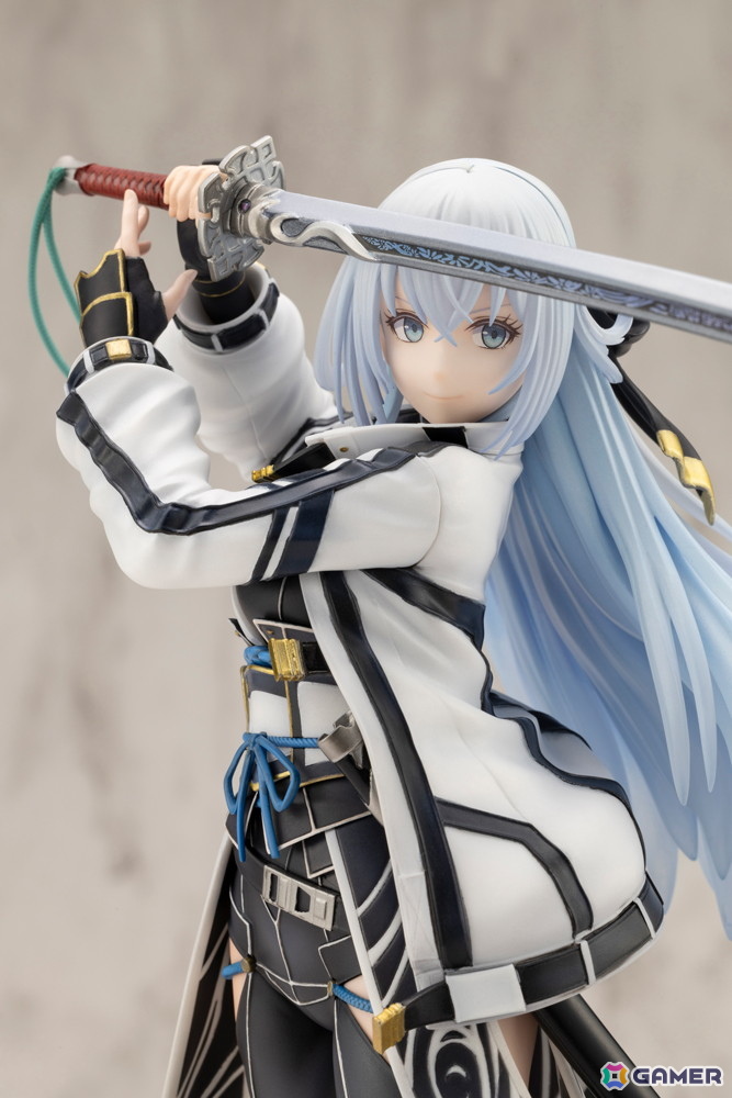 「軌跡シリーズ」共和国編から登場する《白銀の剣聖》「シズナ・レム・ミスルギ」がスケールフィギュア化!の画像