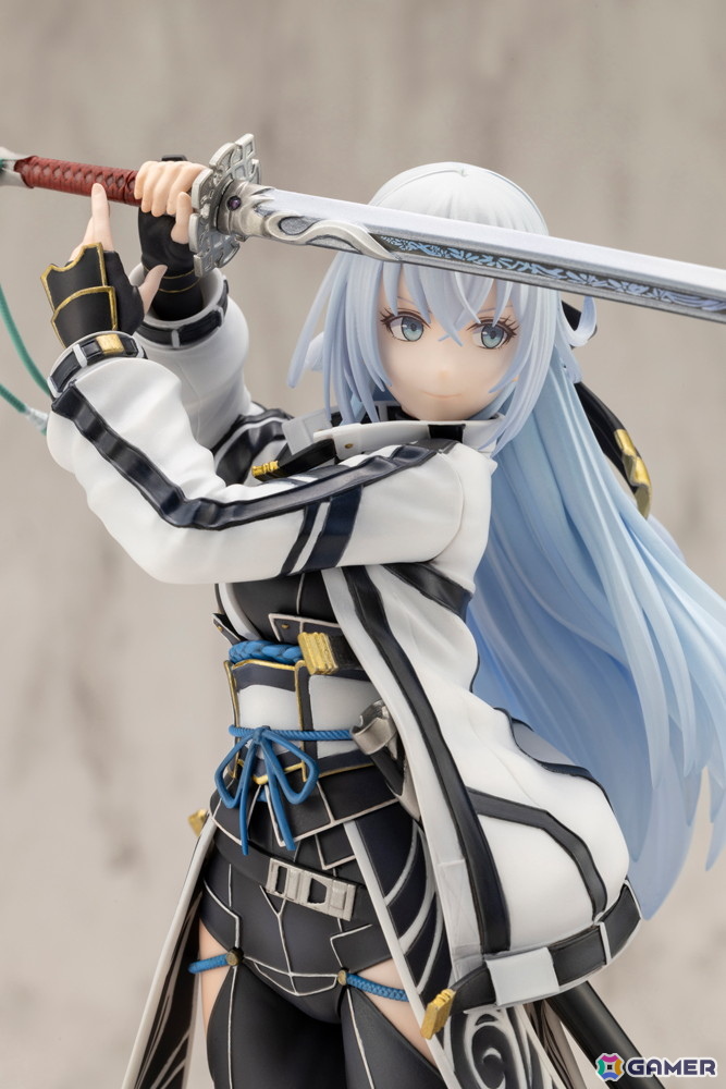「軌跡シリーズ」共和国編から登場する《白銀の剣聖》「シズナ・レム・ミスルギ」がスケールフィギュア化!の画像